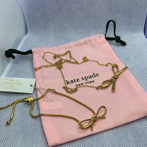 Bundle of Kate Spade necklace and bracelet - Picture 2 of 6